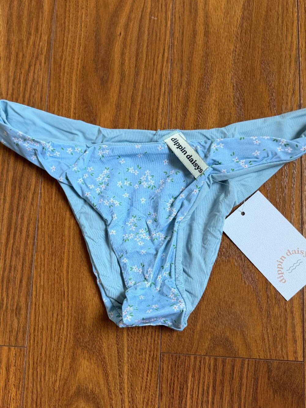 Dippin' Daisy's Blue Floral Bikini Bottom - NWT
